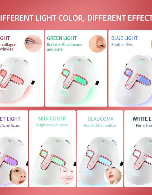Load image into Gallery viewer, LED Skin Facial Mask
